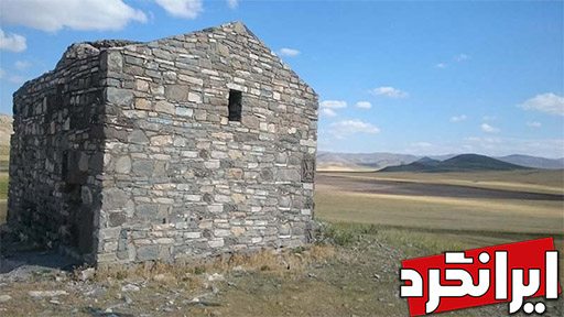 مقبره ساندوخت در آذربایجان غربی بنایی مکعبی شکل دختر پادشاه ارمنستان ایرانگرد