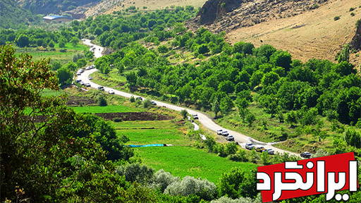 روستای کاکارضا آبشار با صفای کاکارضا مکان های گردشگری استان لرستان ایرانگرد