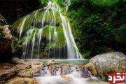 آبشار کبودوال نگینی زیبا در استان گلستان